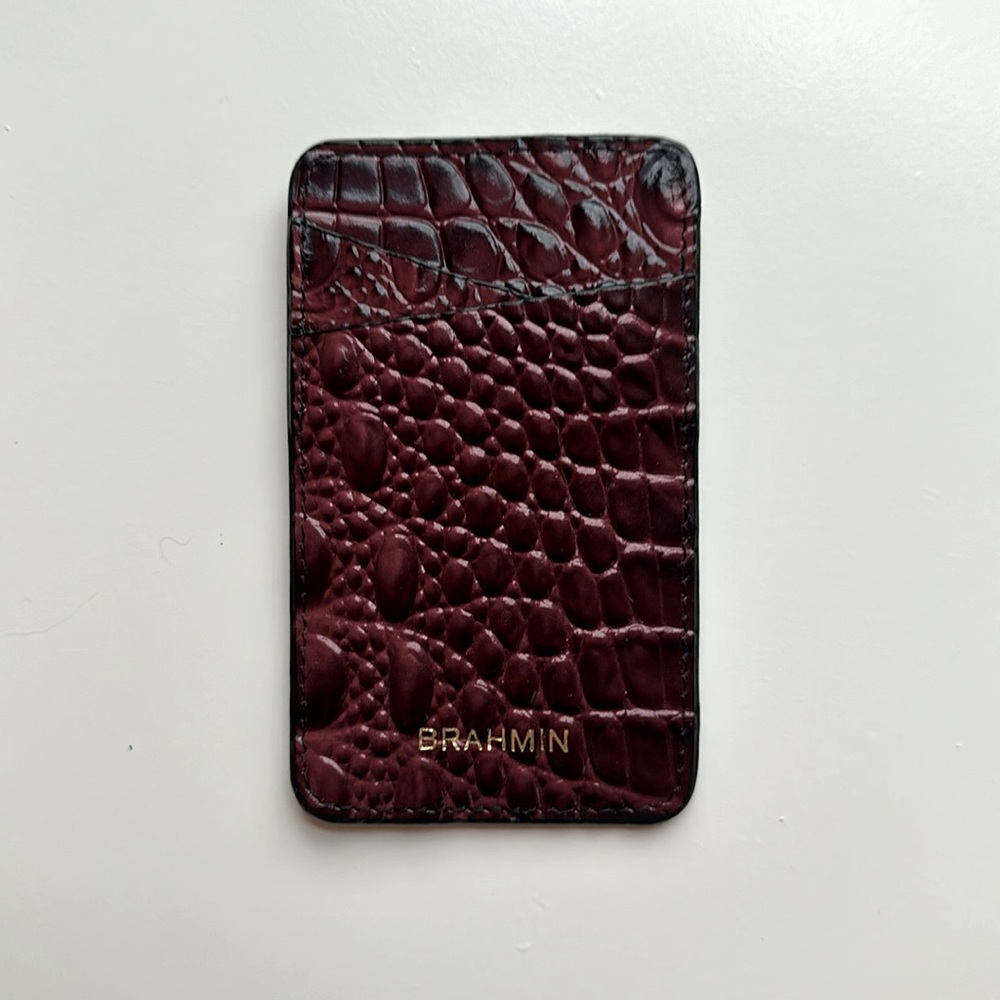 BRAHMIN | Genuine Leather Melbourne Card Case